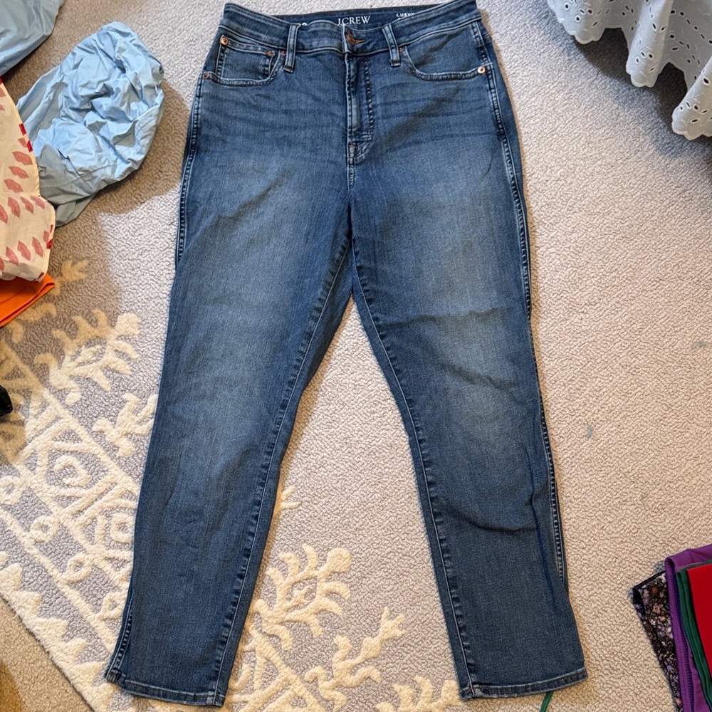 J. Crew Straight Leg Blue Jeans